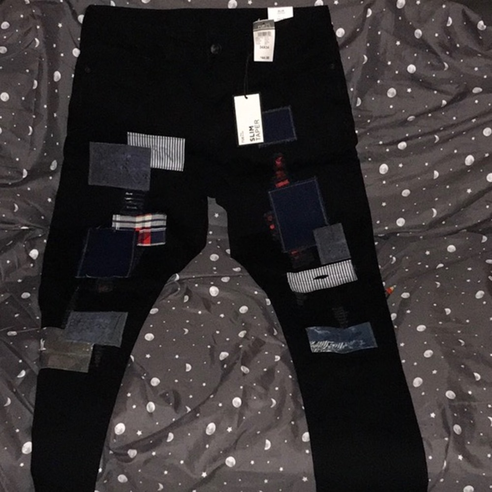 Rue 21 mens slim taper jeans size 34